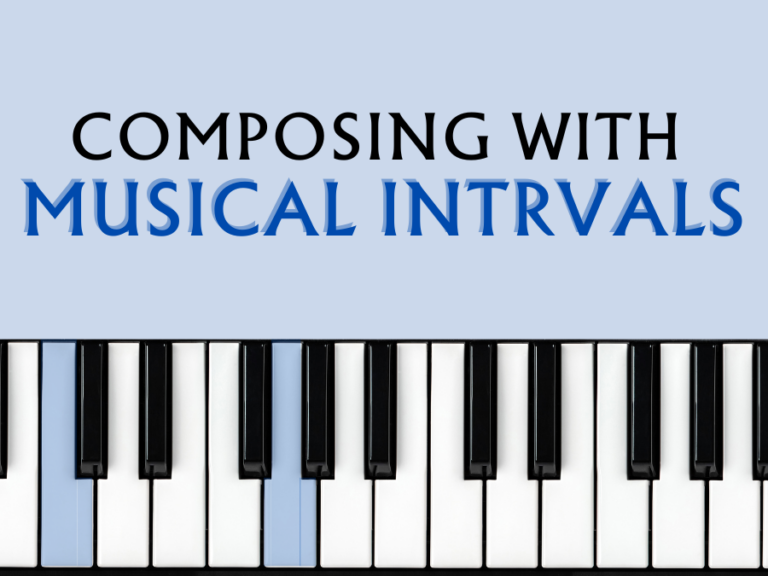 Composing With Musical Intervals