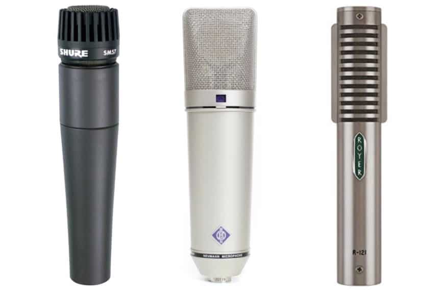 Generic Ribbon Mic Differences Between Dynamic, Condenser, & Ribbon Microphones