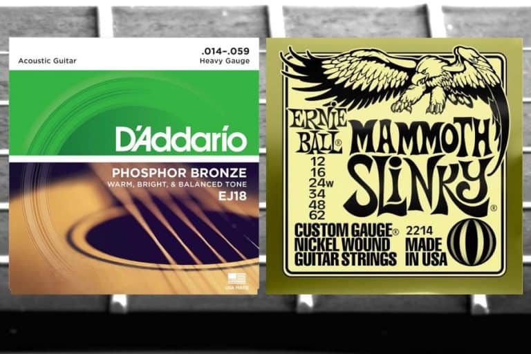 Do Heavier/Thicker Gauge Guitar Strings Sound Better?