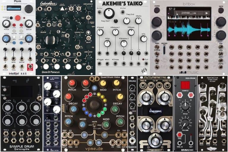 Top 11 Best Eurorack Drum/Percussion Modules On The Market 2024