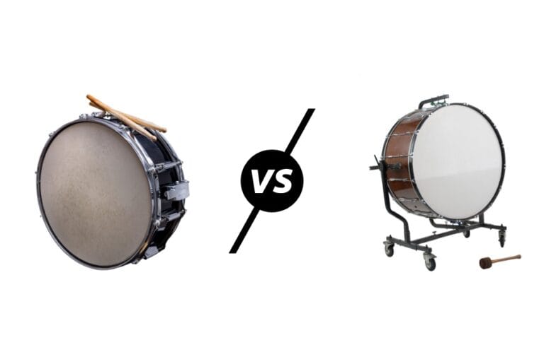 What Are The Differences Between Snare Drums & Bass Drums? My New